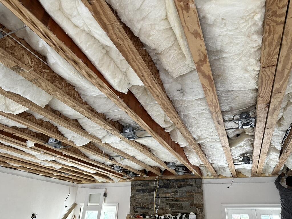 Insurance Reconstruction — Framing, Insulation & Rewire — completed by FirstLine Build Group in LaGrange, NY