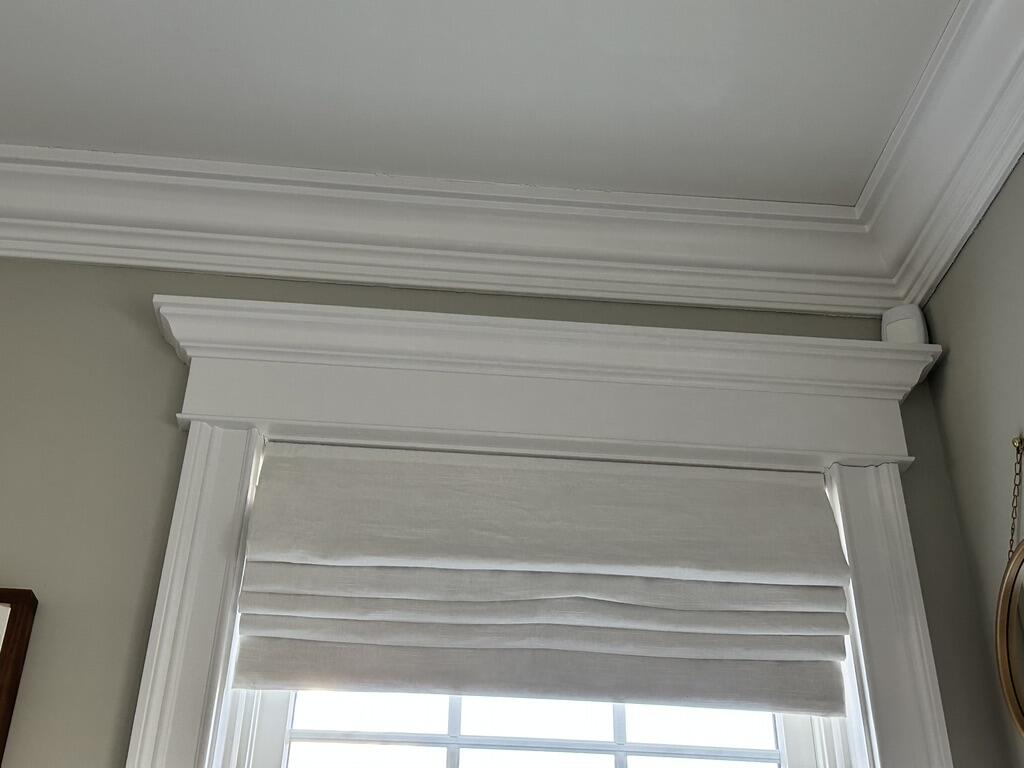 Window Trim & Crown Molding — completed by FirstLine Build Group in Poughquag, NY