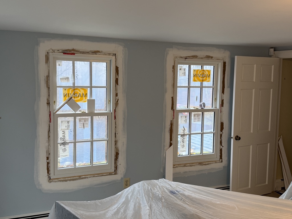 Window & Molding Installation — completed by FirstLine Build Group in Hopewell Junction, NY